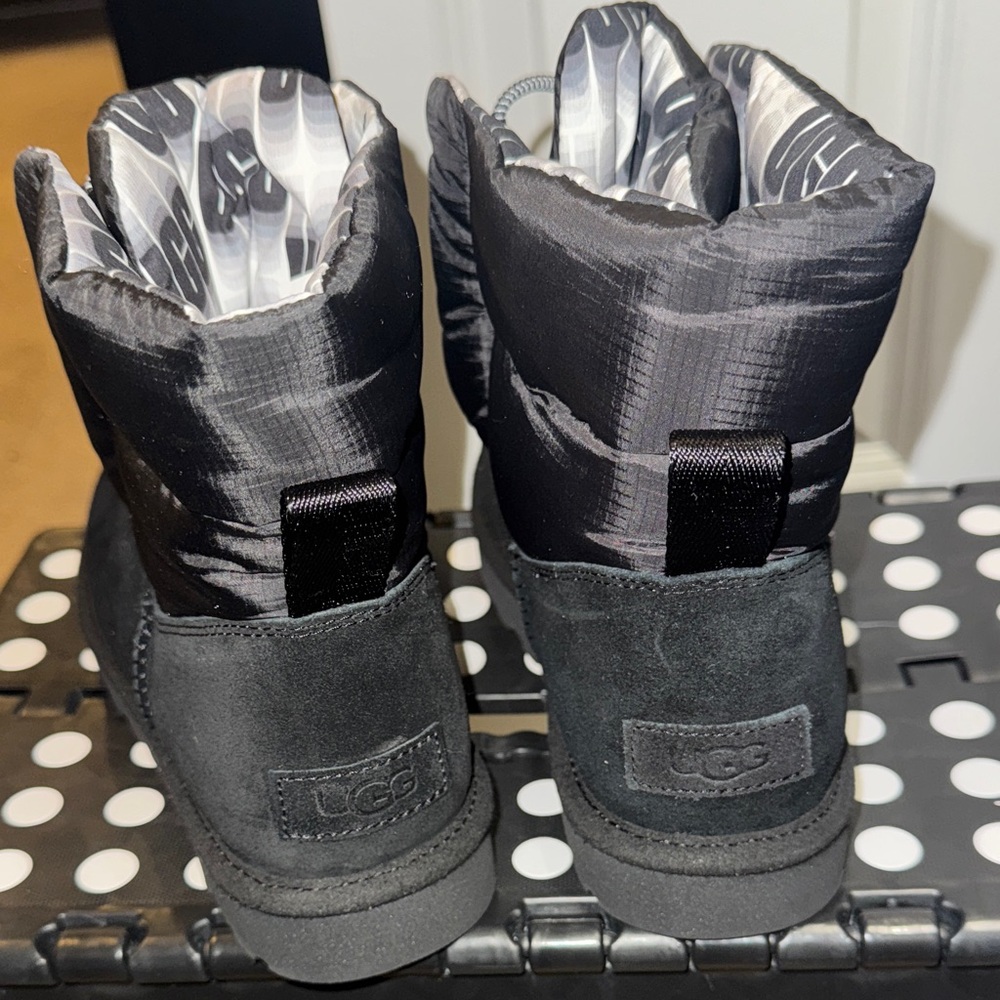 UGG Black Quilted Boots